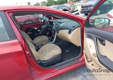 2013 Hyundai Elantra Gls from USA, damaged, VIN KMHDH4AE9DU560170